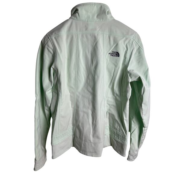 The North Face Storm Collar Softshell Jacket Mint Green Women's Size M - Picture 2 of 7